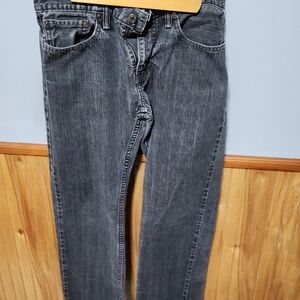 Levi's Men's Charcoal Straight Jeans
